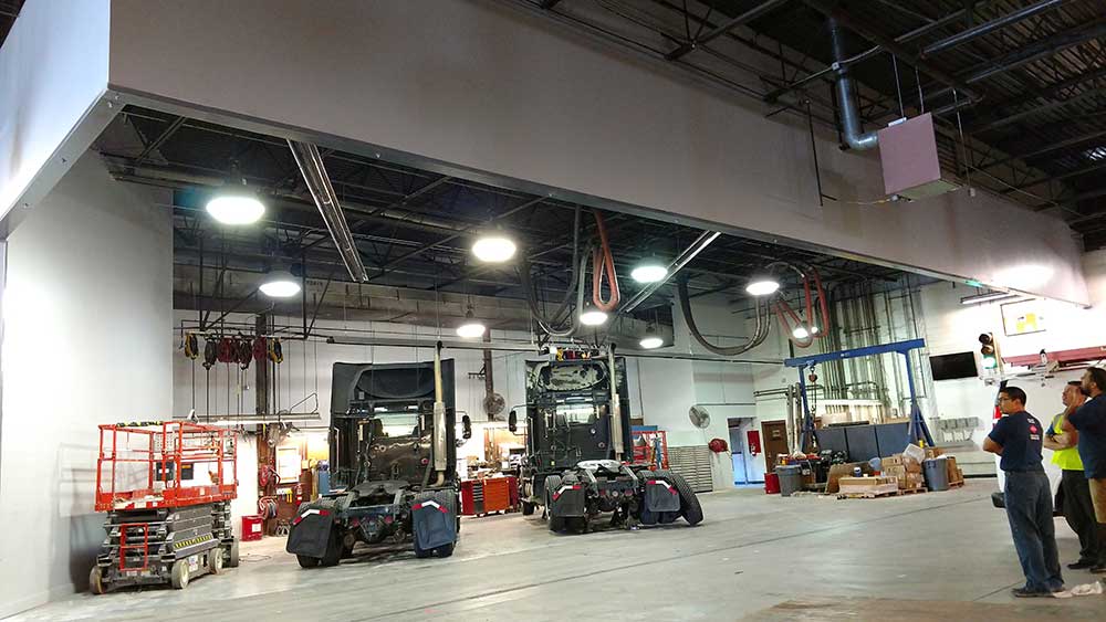 DMC Service CNG vehicle maintenance shop conversion project